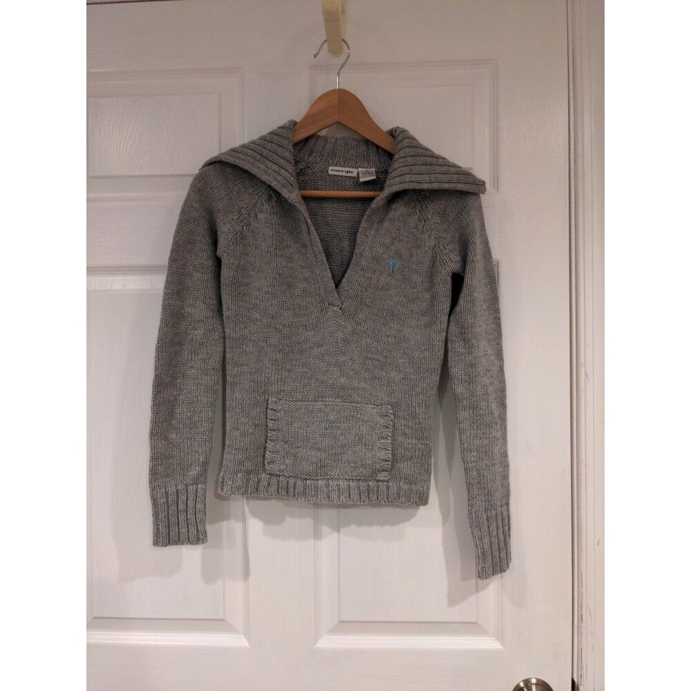 Energie kids sweater size 8 like‎ new front Pocket youth medium